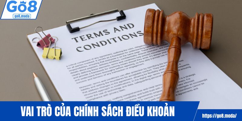 Chính sách điều khoản không thể thiếu tại hệ thống