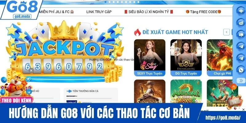 Hướng dẫn GO8 - Với các thao tác cơ bản cần nắm